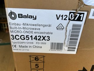 Microondas Balay 3CG5142X3