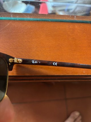 Gafas de sol Ray-Ban Clubmaster Marrón/Dorado