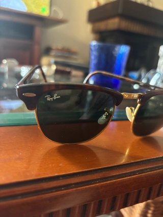 Gafas de sol Ray-Ban Clubmaster Marrón/Dorado