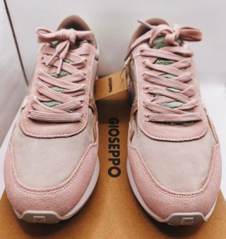 Gioseppo Zapatillas Piel Rosa y Beige Anatómicas