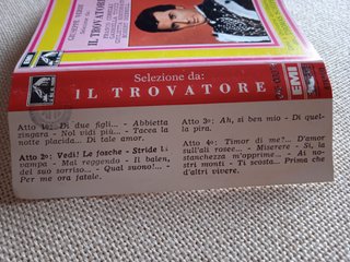 Musicasetta Il Trovatore - Giuseppe Verdi