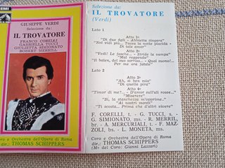 Musicasetta Il Trovatore - Giuseppe Verdi