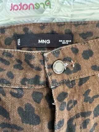 Pantalones de leopardo marrones