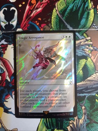 Magic The Gathering Tragic Arrogance FFVI Foil