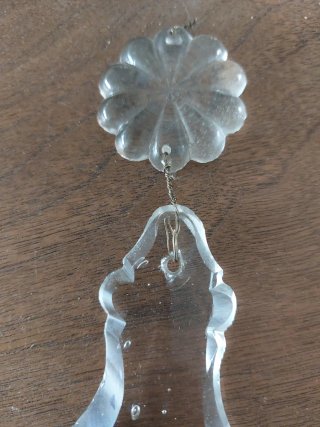 Cairel o lágrima de cristal para lámpara