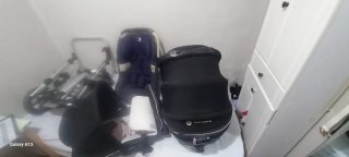 Carro de bebé y silla coche grupo 0