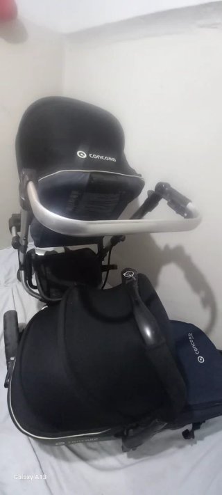 Carro de bebé y silla coche grupo 0