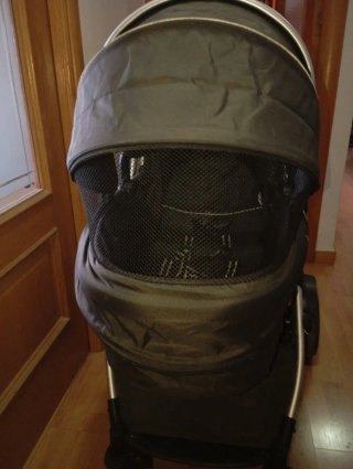 Carrito de bebé Hauck negro