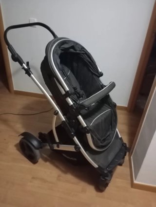 Carrito de bebé Hauck negro