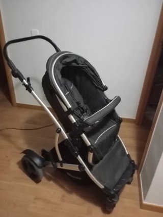 Carrito de bebé Hauck negro
