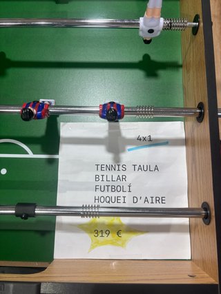 Mesa Multijuegos 5 en 1