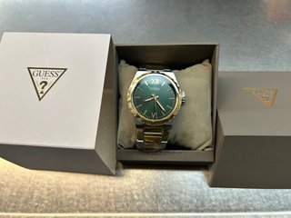 Reloj Guess Original Dorado y Plateado Nuevo