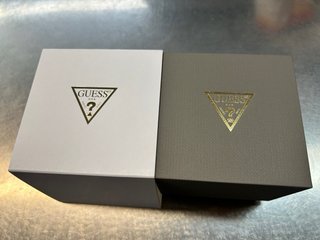 Reloj Guess Original Dorado y Plateado Nuevo