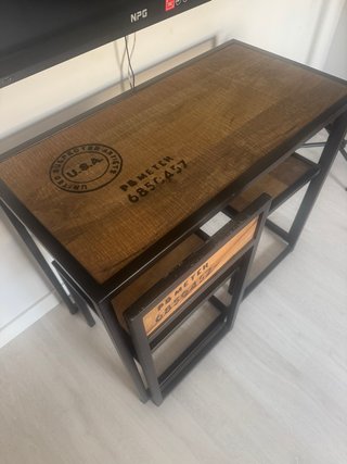 Mesa y 2 sillas Maisons du Monde