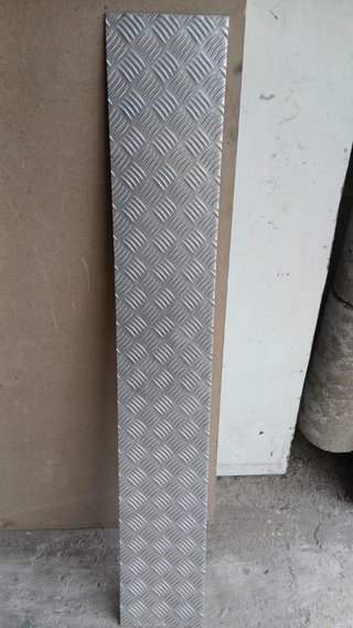 Chapas de aluminio antideslizantes