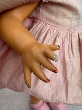 muñeca andadora maricela, de caton piedra, de sant