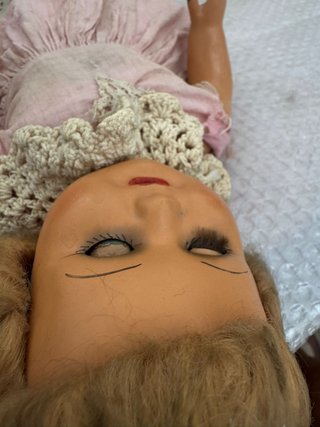 muñeca andadora maricela, de caton piedra, de sant