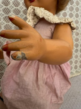 muñeca andadora maricela, de caton piedra, de sant
