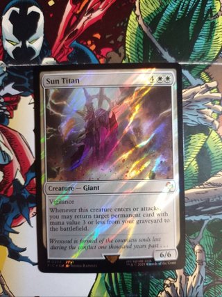 Magic The Gathering Sun Titan Final Fantasy