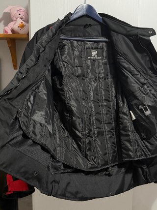 Chaqueta Moto Negra y Roja Talla M