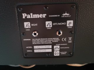 Pantalla Palmer 2x12 Abierta V30