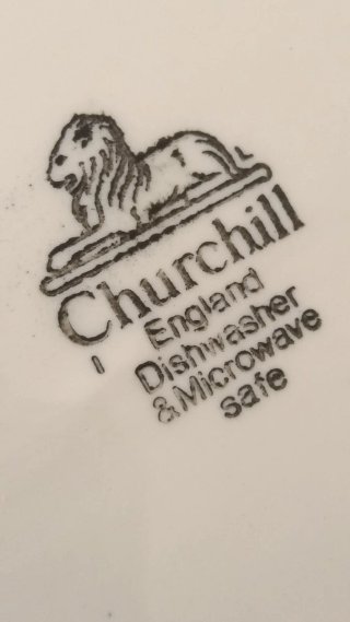 Vajilla Inglesa Churchill (21 piezas) - NUEVA