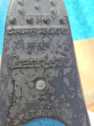 Aletas Cressi Gara 2000