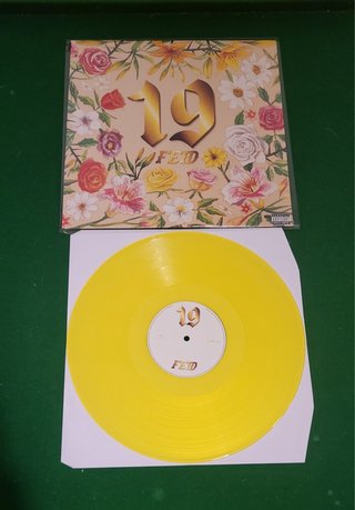 Vinilo LP 19 FEID Amarillo