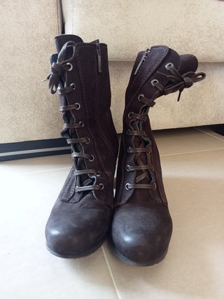 Botas marrones mujer