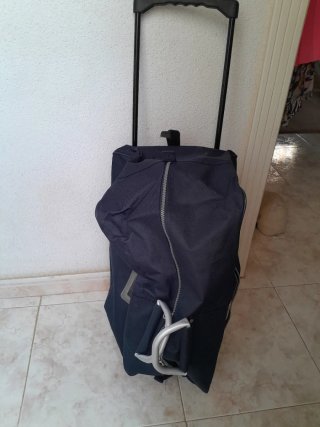 Maleta de viaje con ruedas y asa extensible