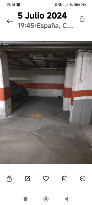 Alquiler plaza de garaje grande