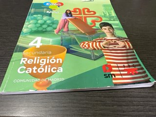 Religión católica, 4 Secundaria, Edén, Revuela