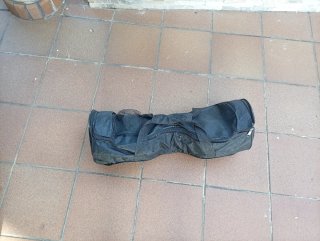 Hoverboard Negro Diseño Rayo