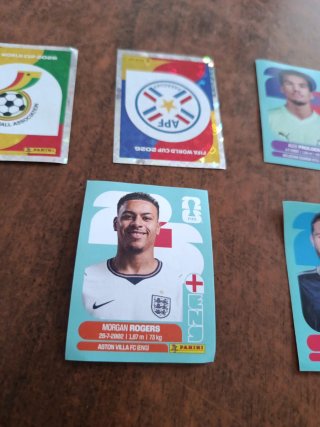 Cromos Mundial 2026: Morgan Rogers, Thom Ralston