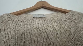 Suéter Zara Beige Talla M