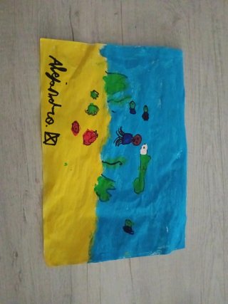 Pintura El Mar de Alejandro