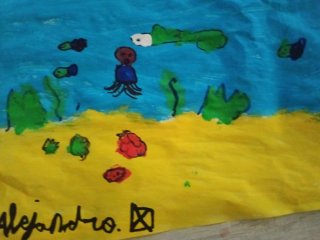 Pintura El Mar de Alejandro