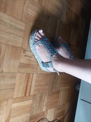 Sandalias cuña N37