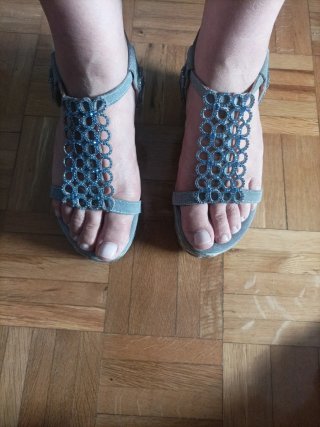 Sandalias cuña N37