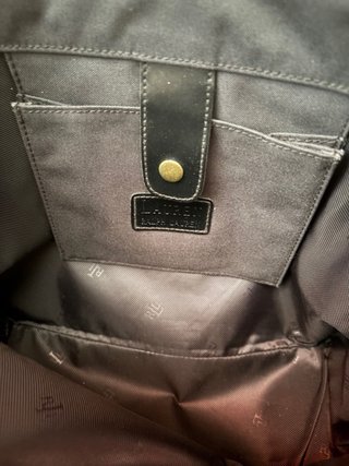 Bolso Tote Ralph Lauren Negro