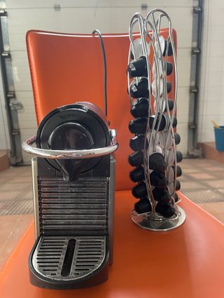 Cafetera Nespresso Krups Negra