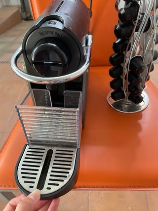Cafetera Nespresso Krups Negra