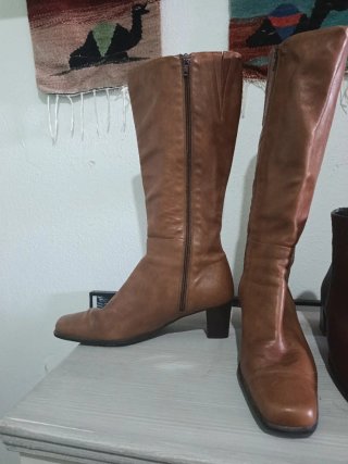 Botas y botines de cuero