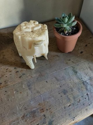 Elefante vintage decorativo