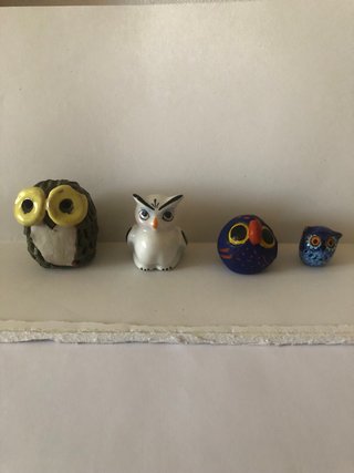 4 Búhos Colección Años 70