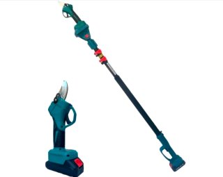 Kit Potatura Motosega 6" + Forbice Cesoia + Asta