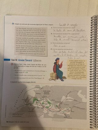 Libro de ejercicios Geogr. i Histo., 2 ESO, V.V.