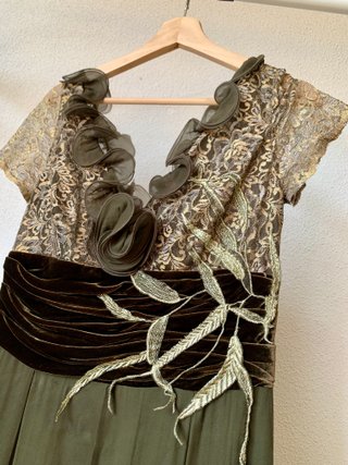 Vestido Vintage Maria Coca Talla 42