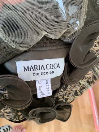 Vestido Vintage Maria Coca Talla 42