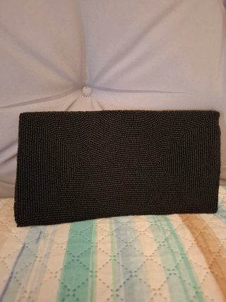 Pochette vintage perline